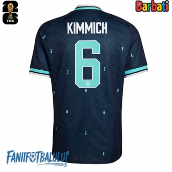 Germania Joshua Kimmich #6 Tricou Fotbal Replică Mondial 2026 Barbati Deplasare